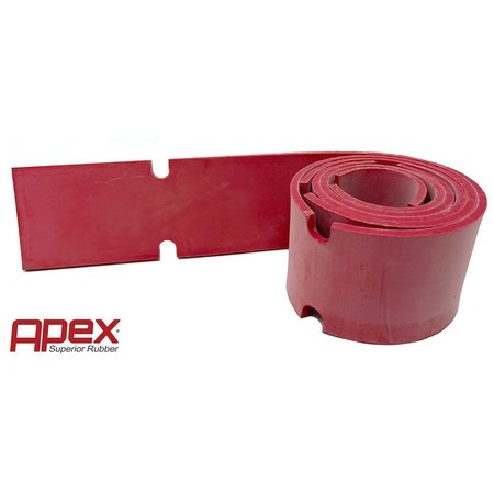 GOFER PARTS Replacement Squeegee Front - 1/8 Apex - For Nilfisk/Advance 30717L1 GSQ1034BX